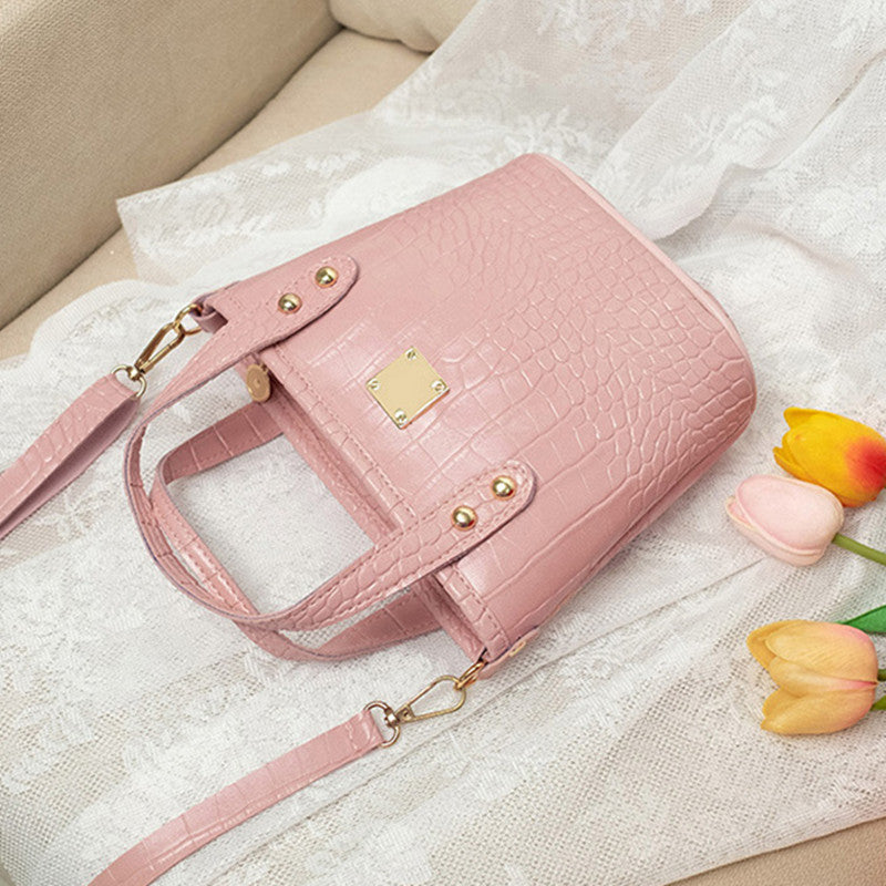 Fashion Casual Solid Crossbody Bag