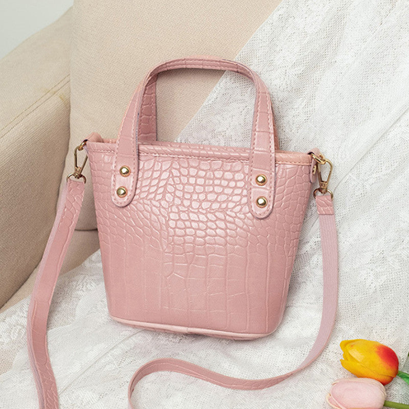 Fashion Casual Solid Crossbody Bag