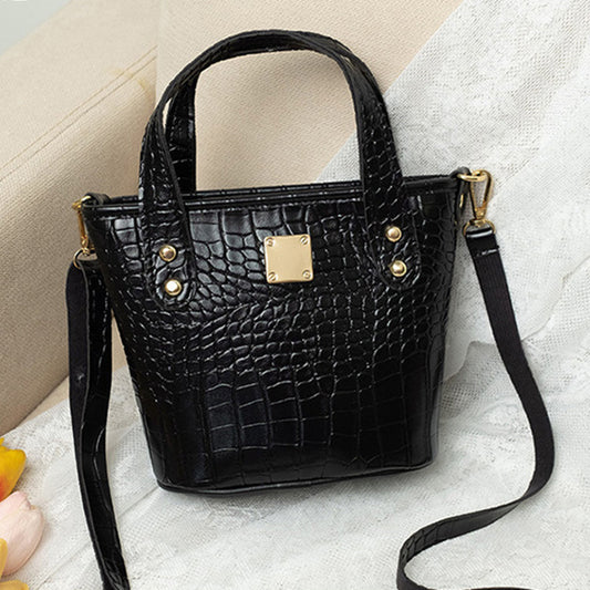 Fashion Casual Solid Crossbody Bag