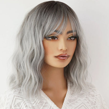 Daily Gradual Change Patchwork Wigs