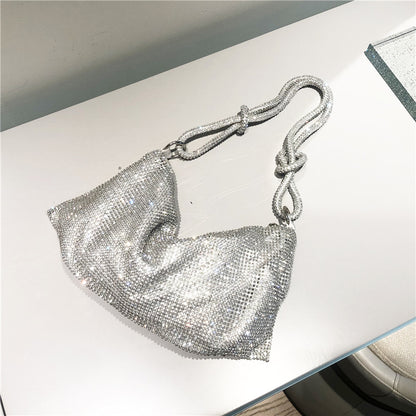 Daily Party Patchwork Rhinestone Bags(3 Colors)