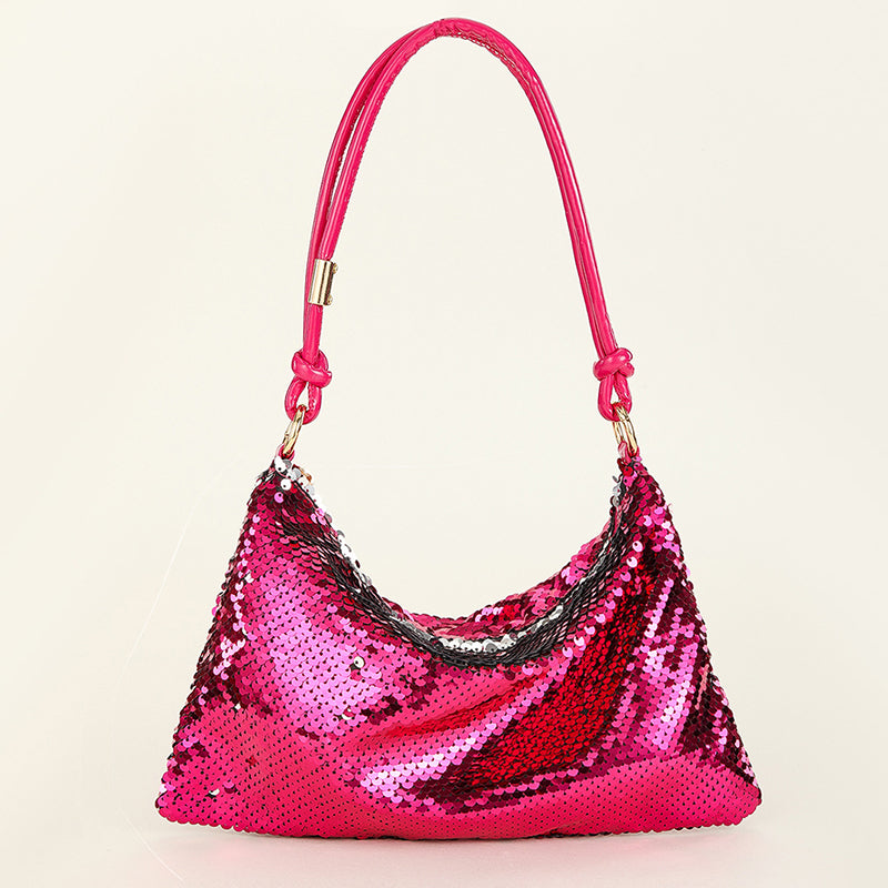 Casual Solid Sequins Patchwork Bags(5 Colors)