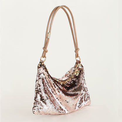 Casual Solid Sequins Patchwork Bags(5 Colors)