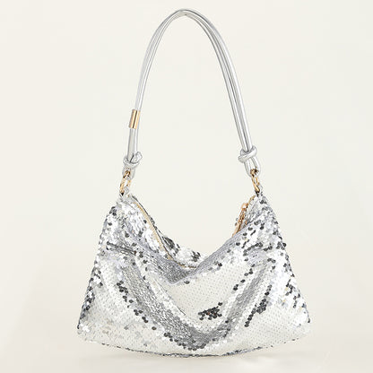 Casual Solid Sequins Patchwork Bags(5 Colors)