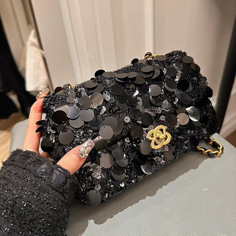 Casual Patchwork Sequins Bags