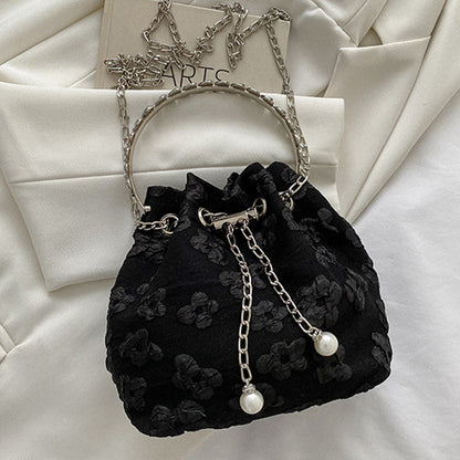 Casual Solid Patchwork Chains Bags(4 Colors)