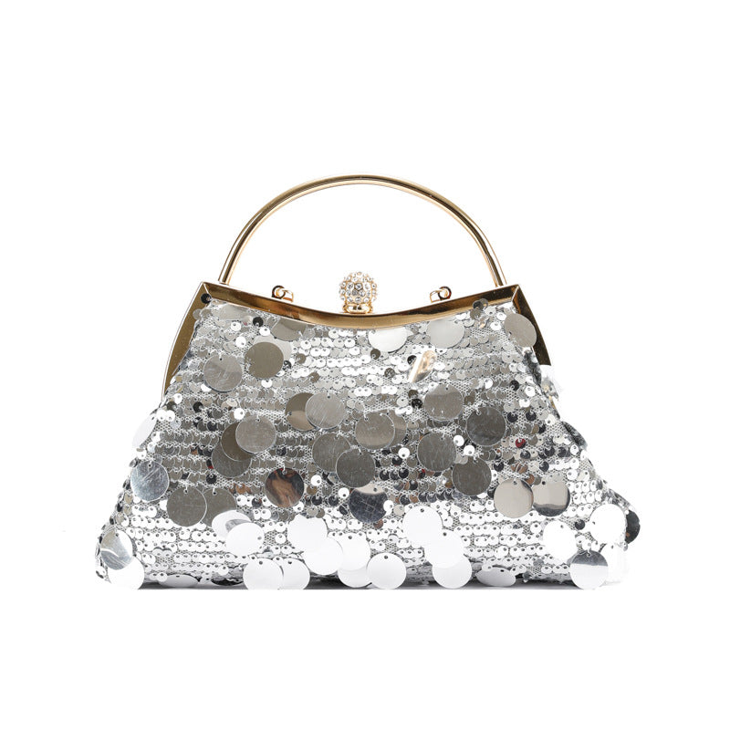 Street Solid Sequins Patchwork Bags(5 Colors)