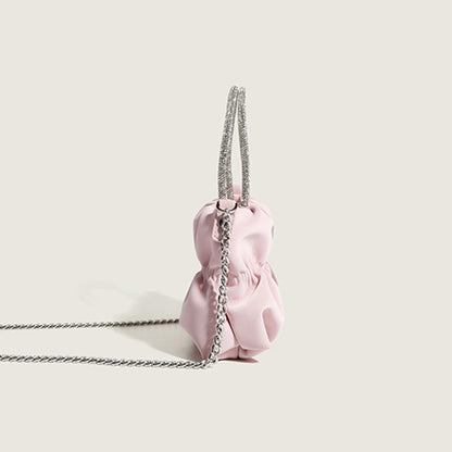 Sweet Simplicity Solid Chains Fold Bags(4 Colors)