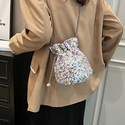 Celebrities Color Block Sequins Patchwork Bags(5 Colors)