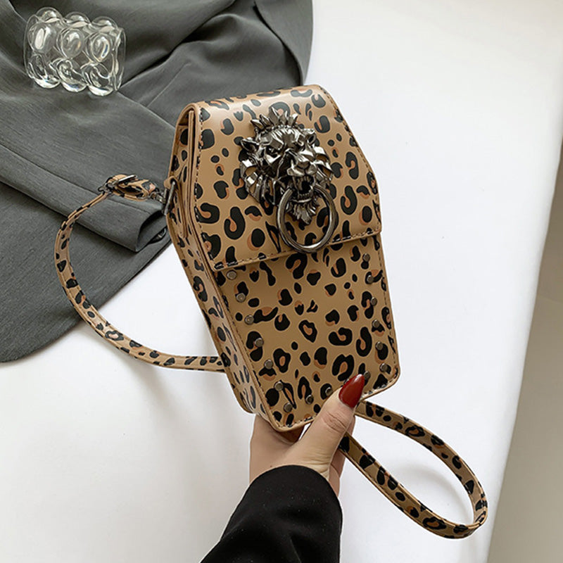 Casual Leopard Print Patchwork Bags(5 Colors)