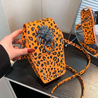 Casual Leopard Print Patchwork Bags(5 Colors)