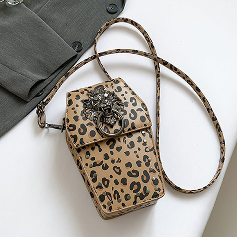 Casual Leopard Print Patchwork Bags(5 Colors)