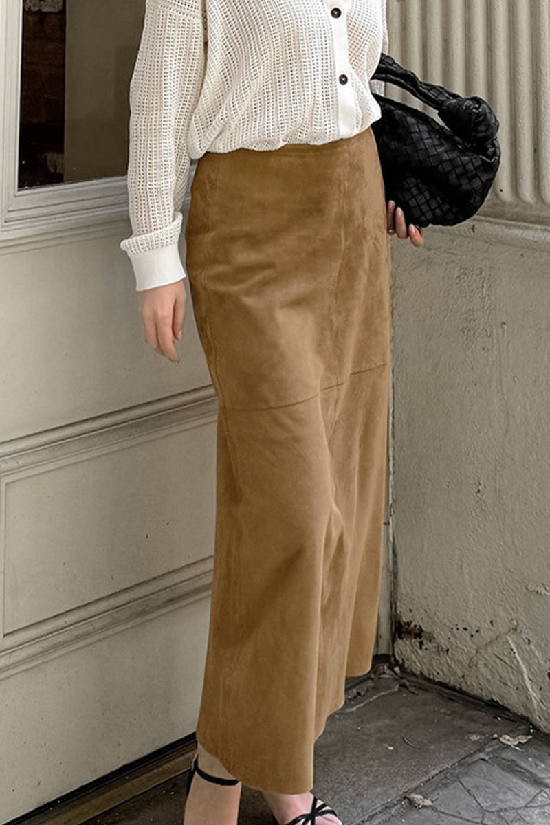 Daily Elegant Patchwork Loose High Waist Straight Bottoms