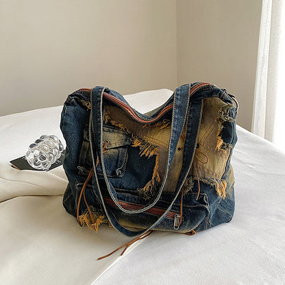 Daily Distressed Zipper Bags