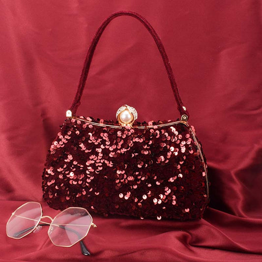 Formal Patchwork Sequins Bags(5 Colors)